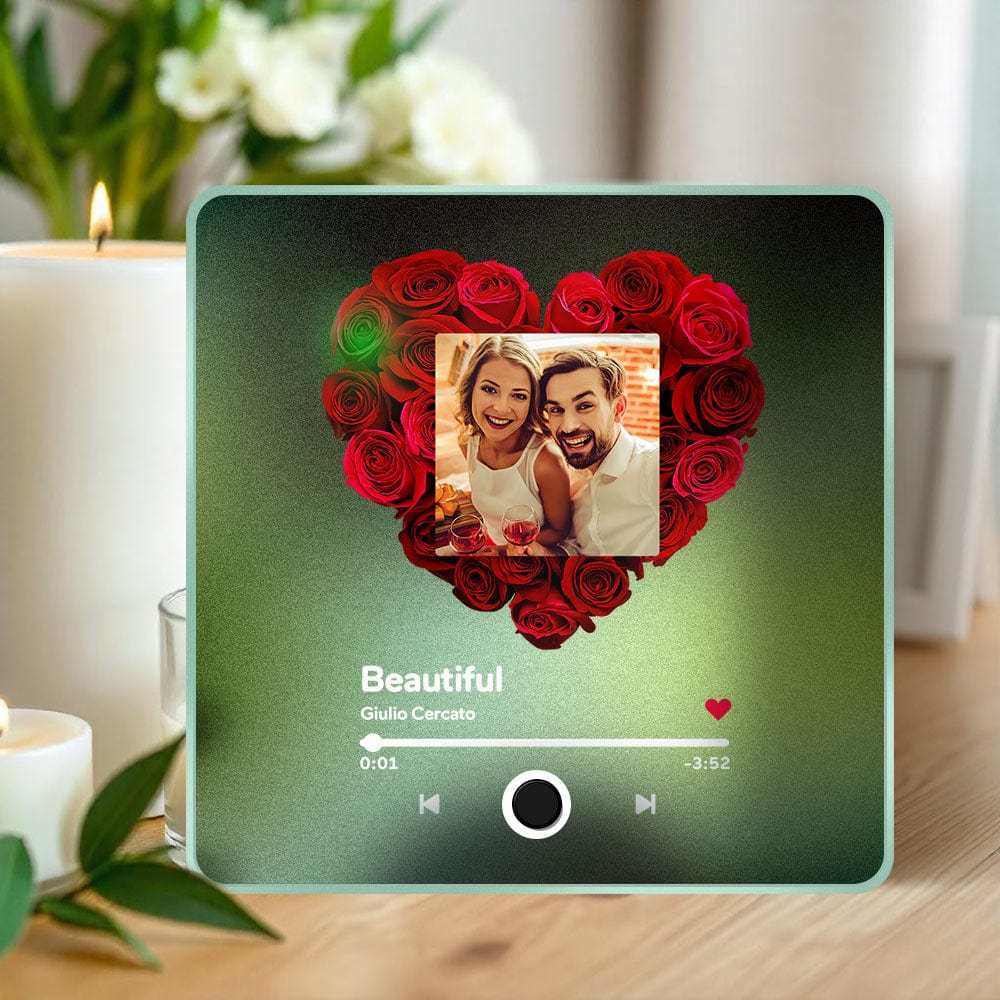 Personalized Photo Album Fridge Magnet Music Wall Photo Sticker Music Movement That Can Be Played Without Cell Phone Music Fridge Magnet Pro Can Play Songs