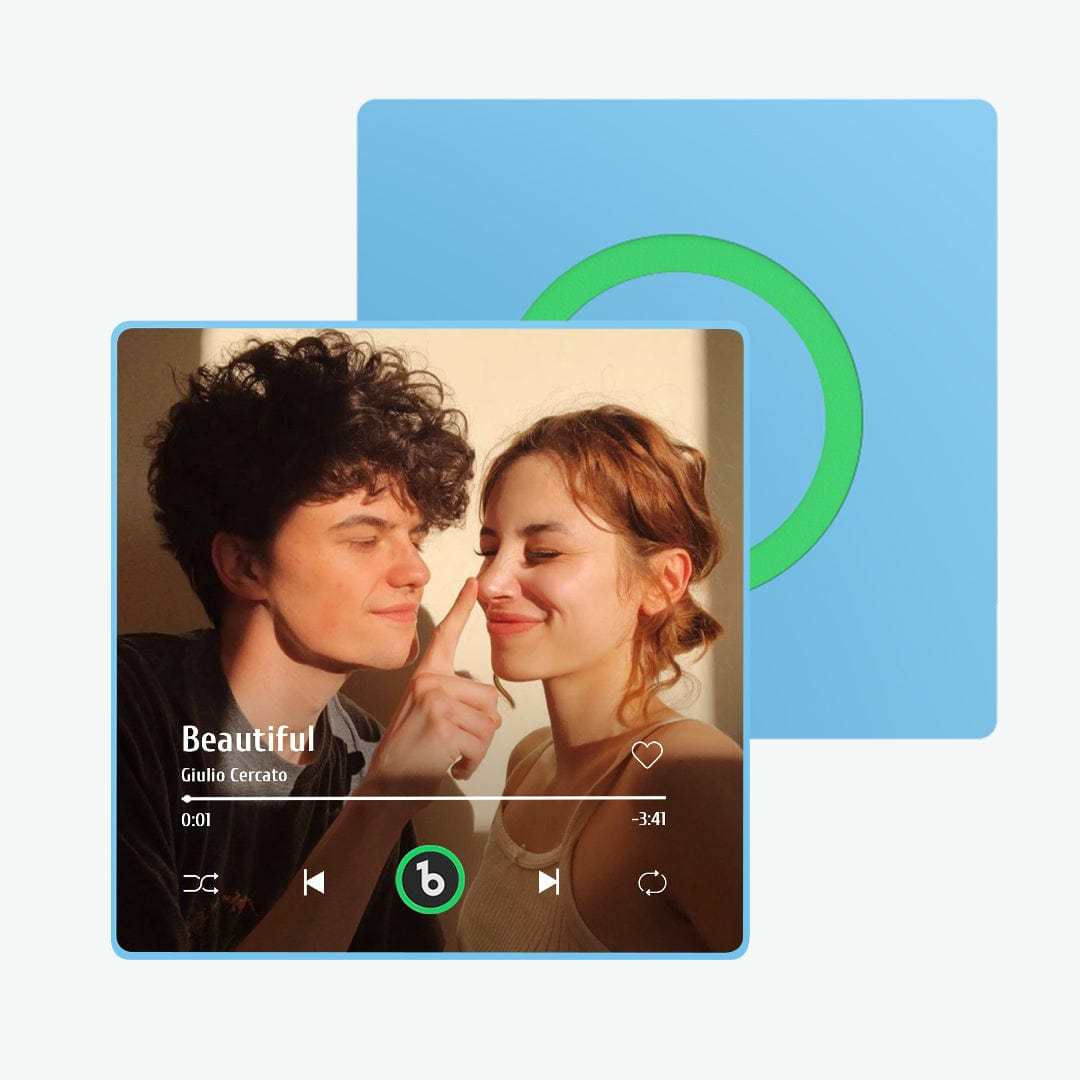 New 4.0 Upgrade Custom Music Fridge Magnet Personalized Photo Colorful Album Fridge Magnet Music Wall Photo Sticker That Can Be Played