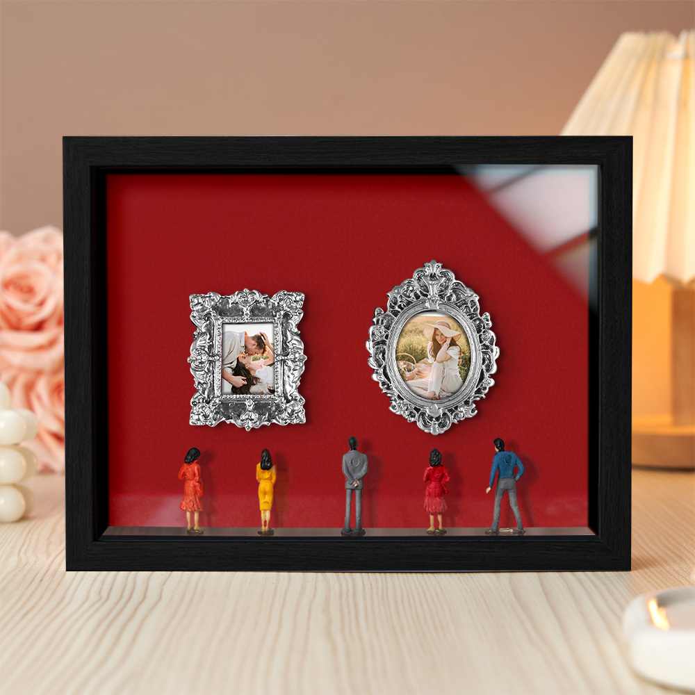 Museum of Us Mini Museum Shadow Box | Baroque Vintage Photo Decor