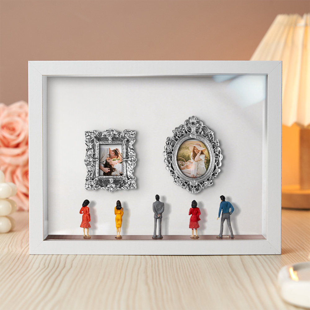 Museum of Us Mini Museum Shadow Box | Baroque Vintage Photo Decor