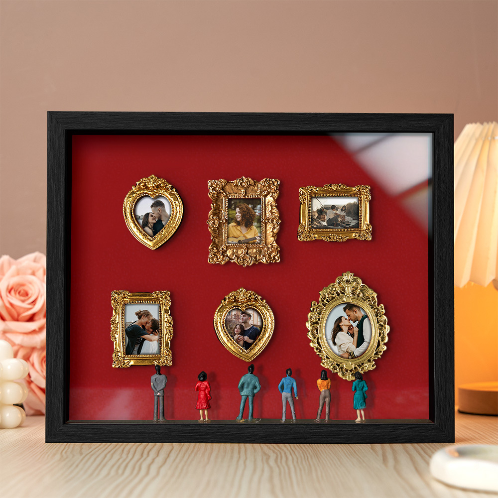 Museum of Us Mini Museum Shadow Box | Baroque Vintage Photo Decor