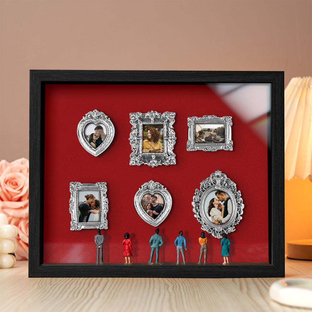 Museum of Us Mini Museum Shadow Box | Baroque Vintage Photo Decor