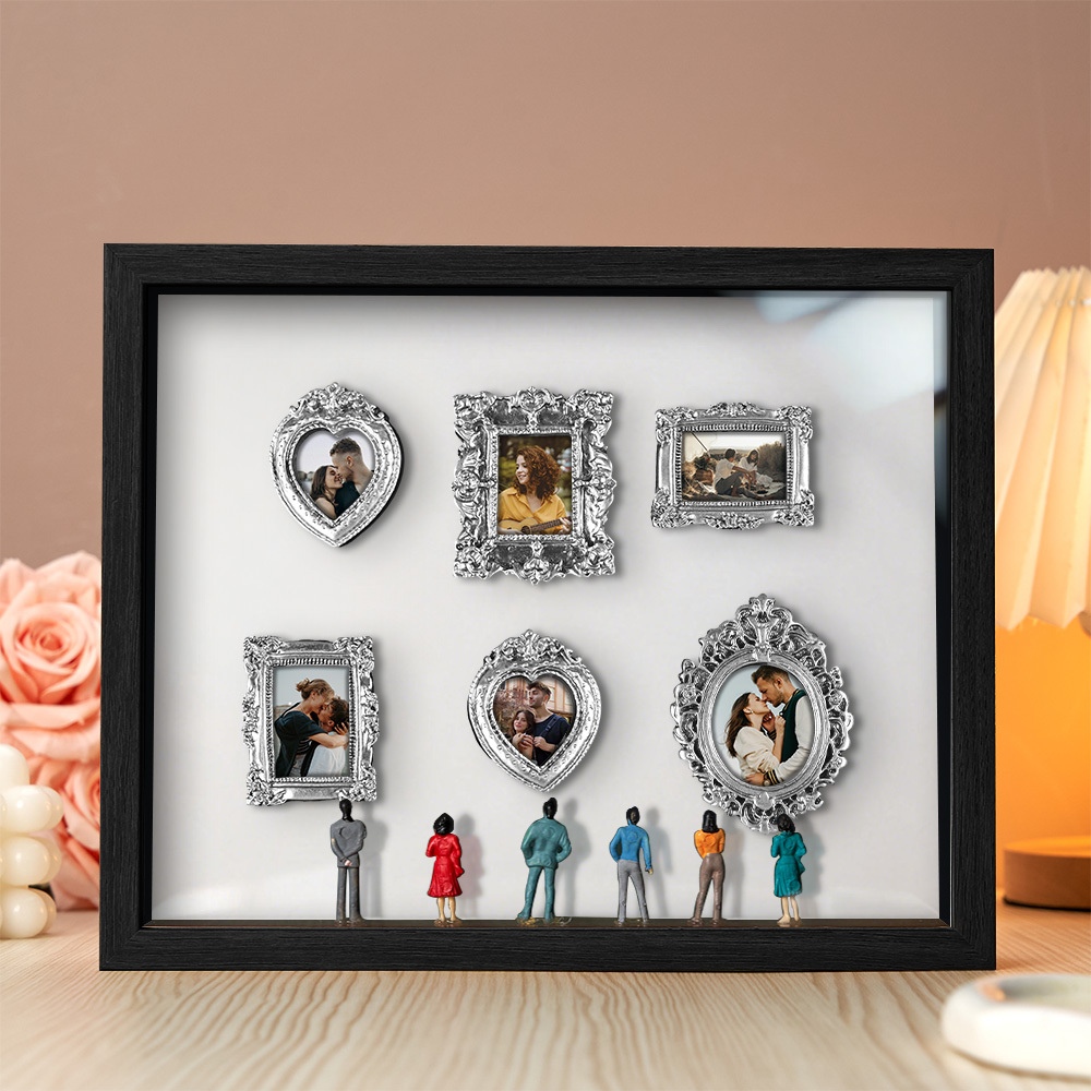 Museum of Us Mini Museum Shadow Box | Baroque Vintage Photo Decor