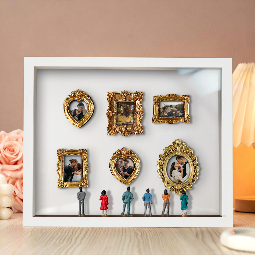 Museum of Us Mini Museum Shadow Box | Baroque Vintage Photo Decor