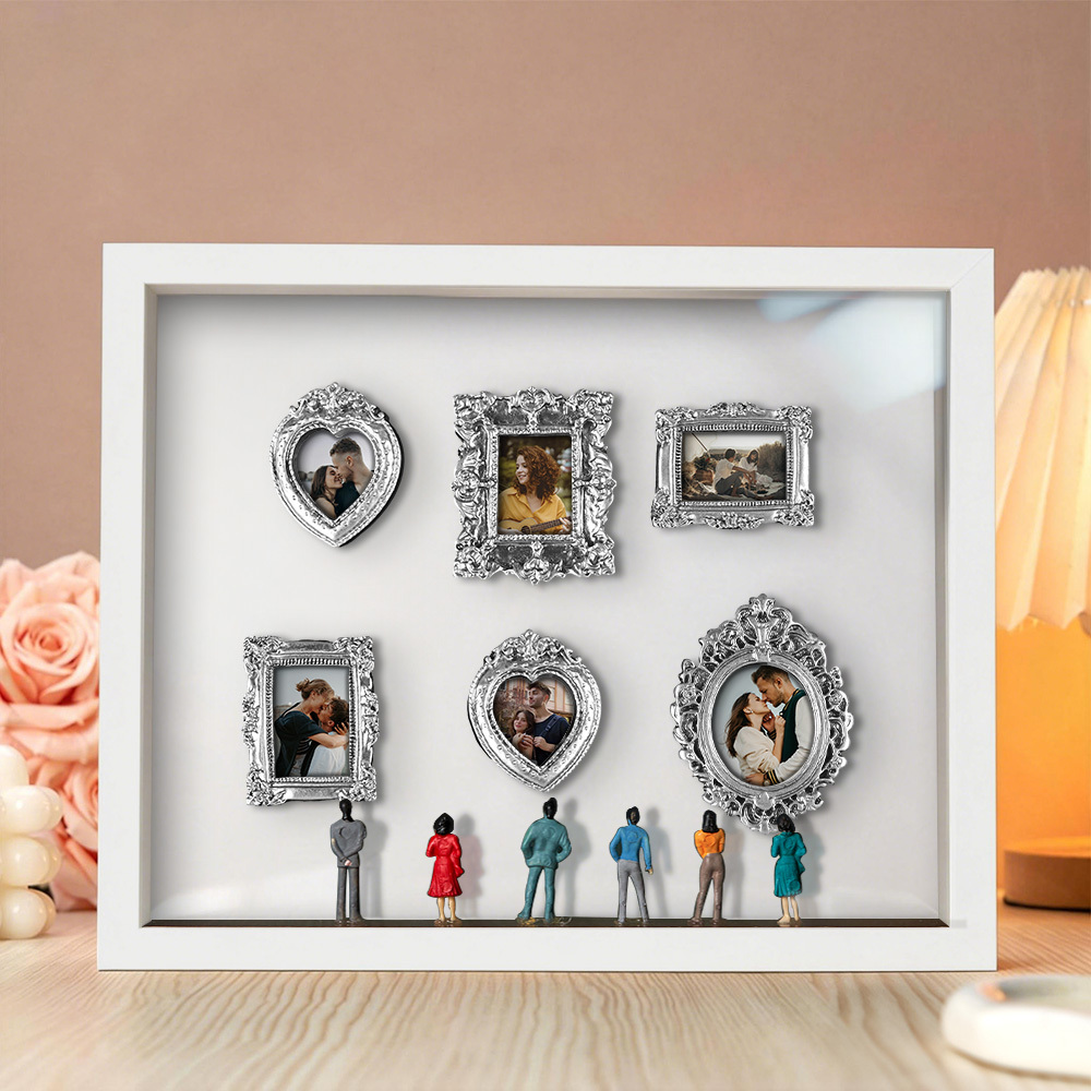 Museum of Us Mini Museum Shadow Box | Baroque Vintage Photo Decor