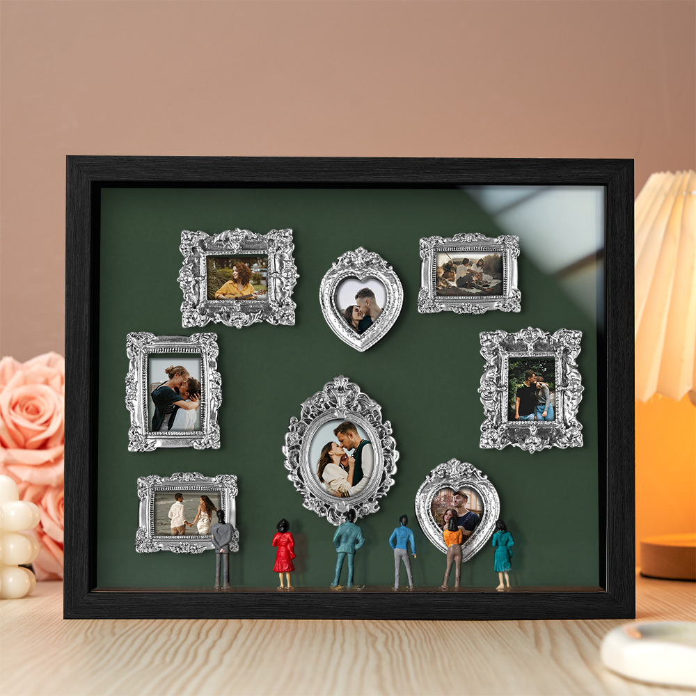 Museum of Us Mini Museum Shadow Box | Baroque Vintage Photo Decor