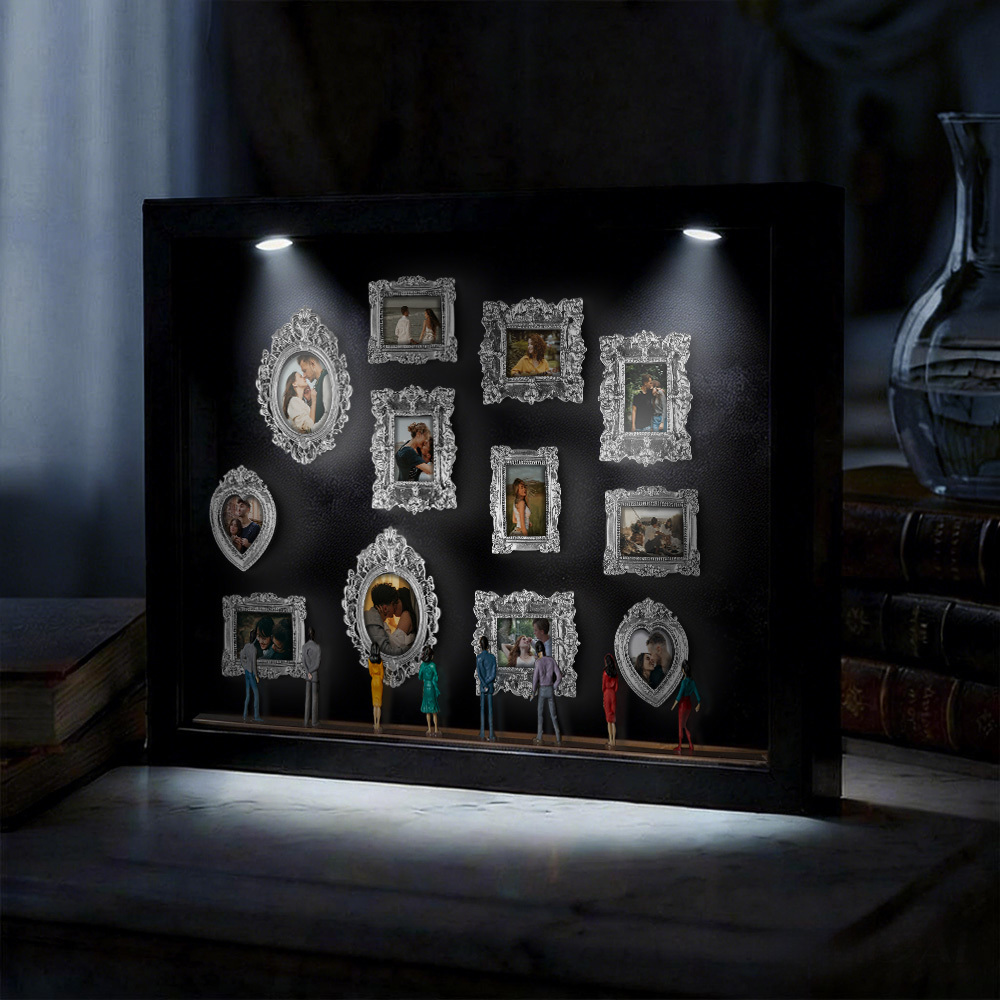 Museum of Us Mini Museum Shadow Box | Baroque Vintage Photo Decor