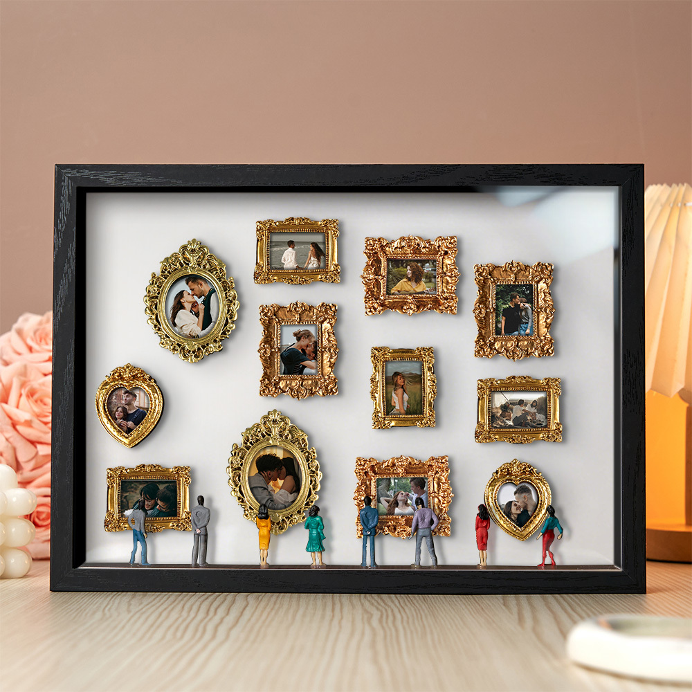 Museum of Us Mini Museum Shadow Box | Baroque Vintage Photo Decor