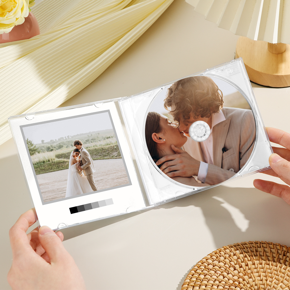 Custom CD Mixtape 5/16 Songs | Personalized Custom CD Album, Valentines, Anniversary Wedding Gift