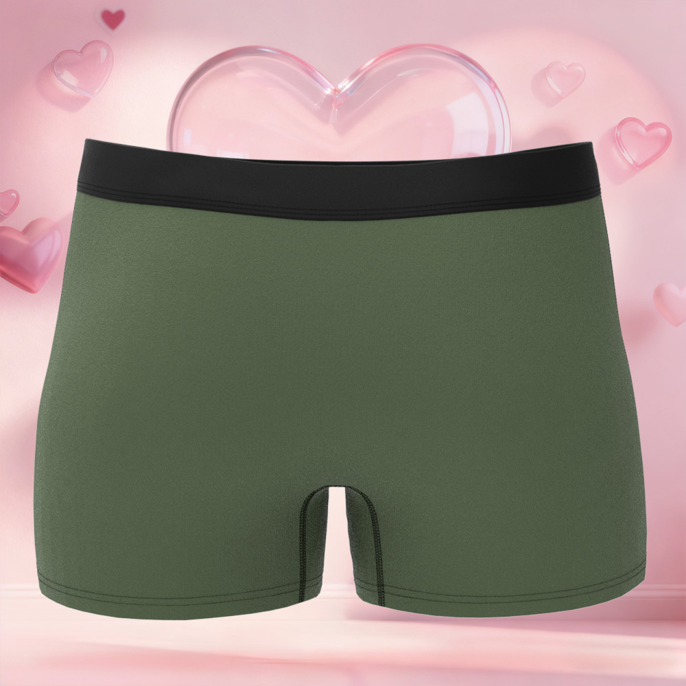 Personalized Funny Boxer Briefs Underwear with Bullet Design and Shooting Guns Spreading Buns Humorous Gifts