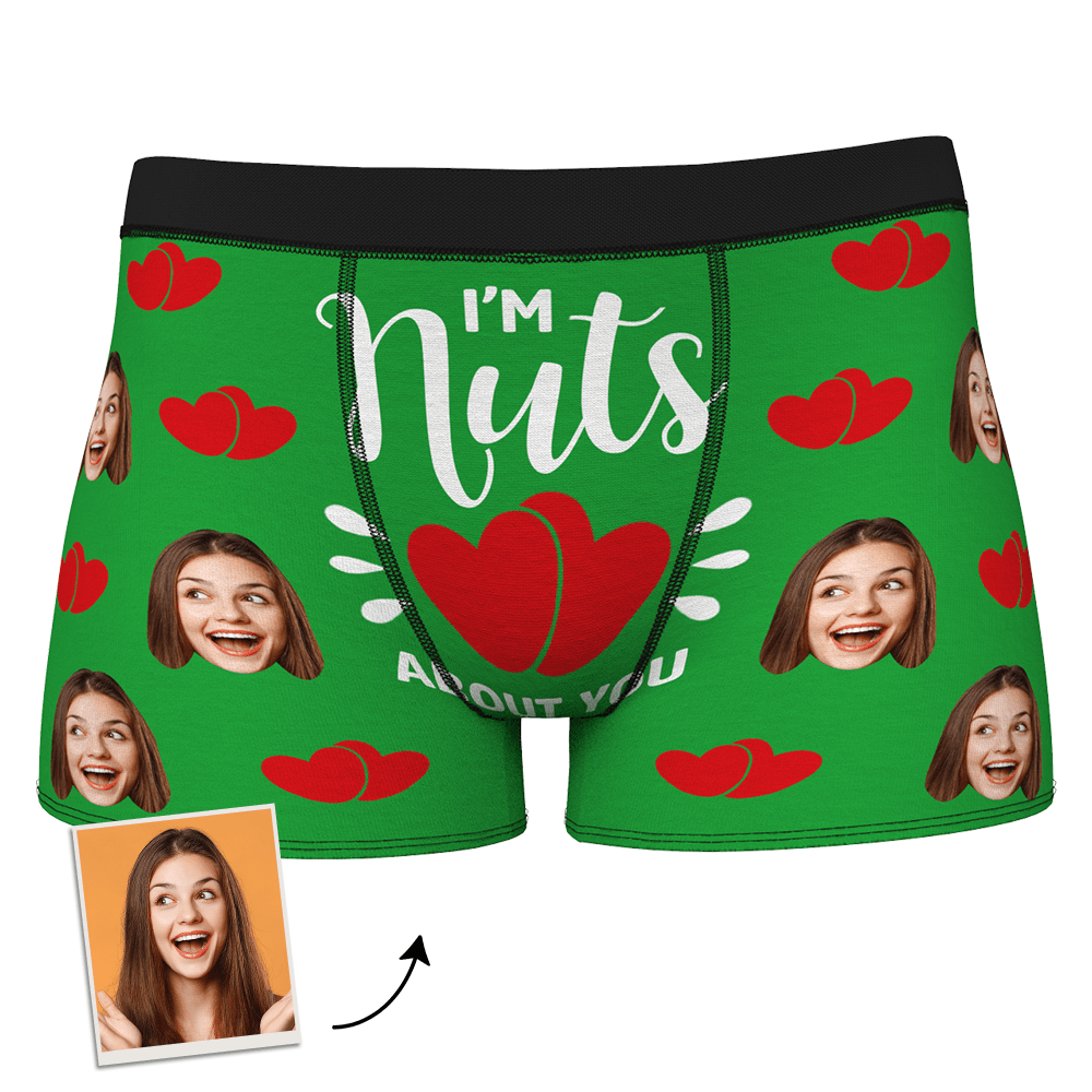 Men Customized Photo Boxer 3D Online Preview Brithday Anniversary Gifts