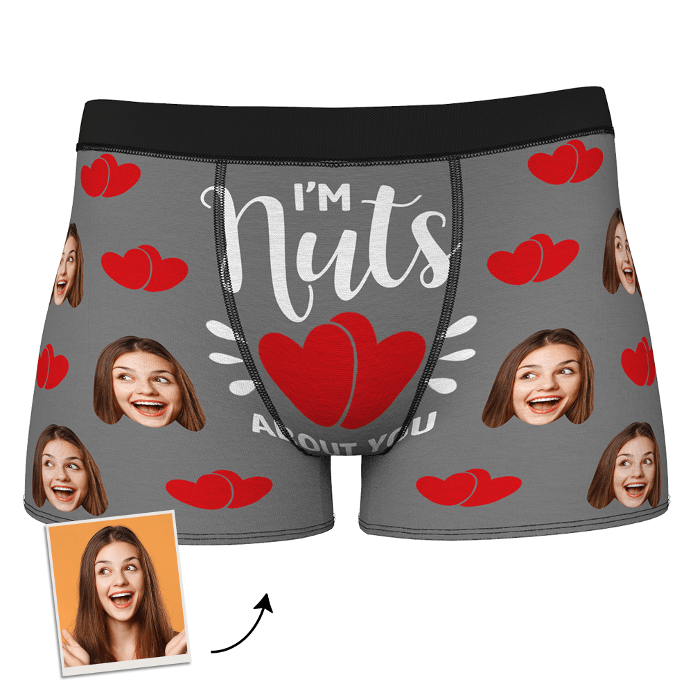 Men Customized Photo Boxer 3D Online Preview Brithday Anniversary Gifts