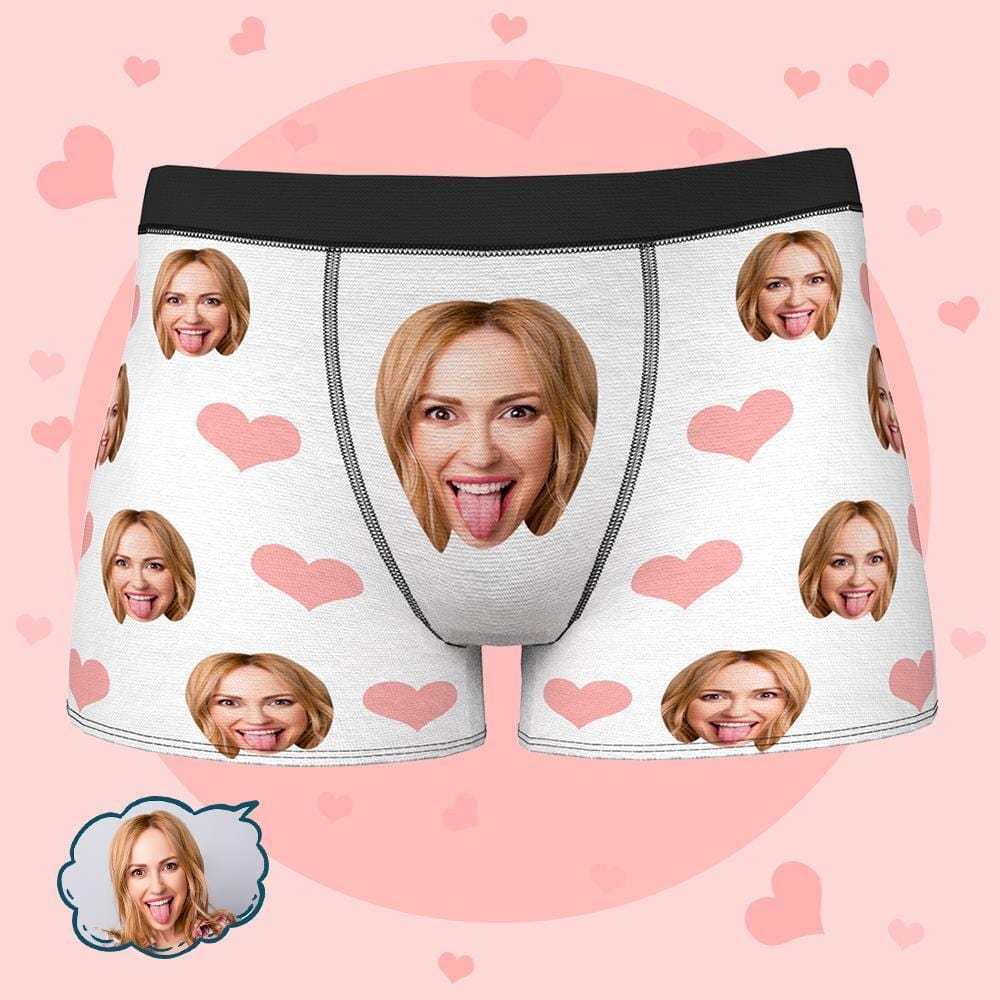 Custom Face Boxer Briefs 3D Online Preview Gifts for Boyfriend