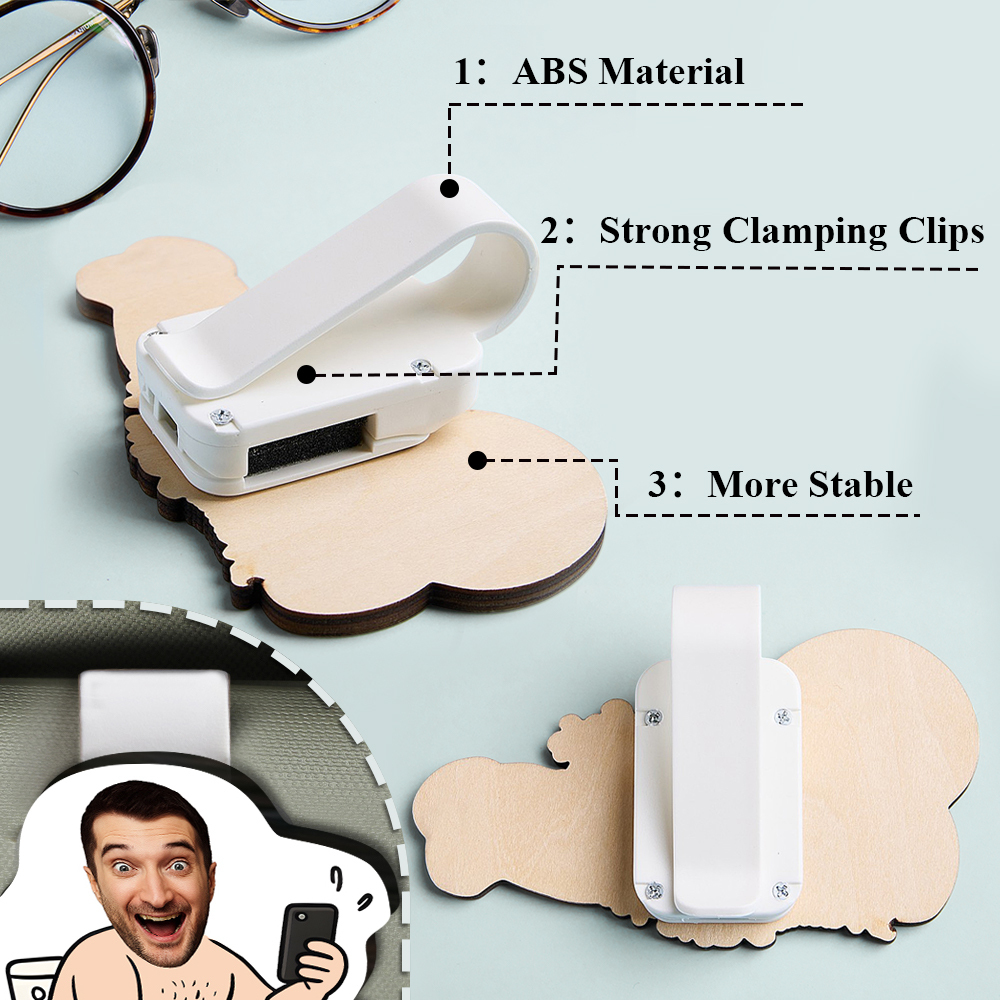 Custom Photo Car Visor Clip Husband Meme Gifts Valentines Day Gifts for Him Personalized Car Visor Clip-Drive Safe - CustWit