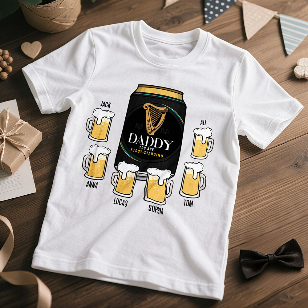 Personalized Dad Needs A Cold Beer T-shirt Gift For Best Dad Father's Day Gift