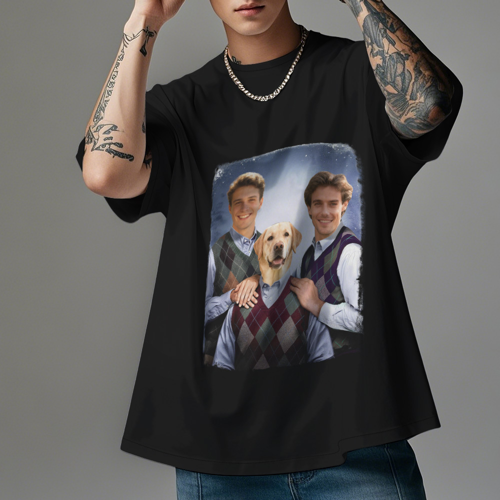 Custom Photo Step Brother Shirt Vintage Graphic 90s Tshirt