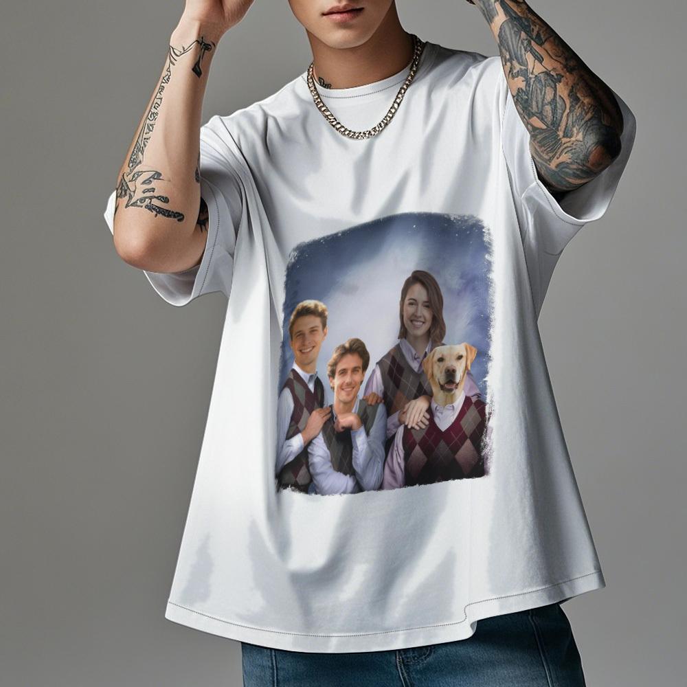 Custom Photo Step Brother Shirt Vintage Graphic 90s Tshirt