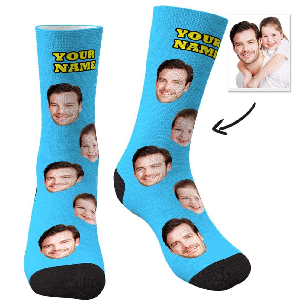 Long-distance Relationship Gift Face Socks Custom Socks Gift Valentine's Day Gifts