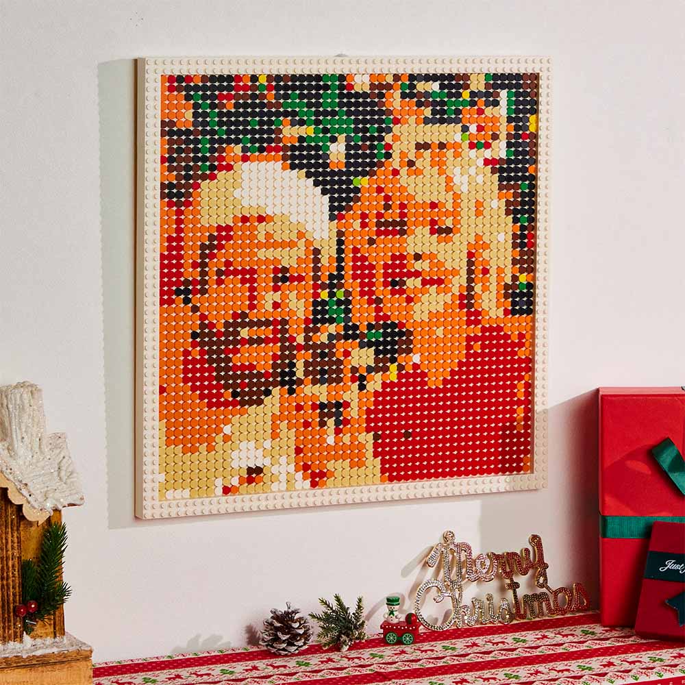 Custom Photo Mosaic Pixel Frames Best Christmas Gifts
