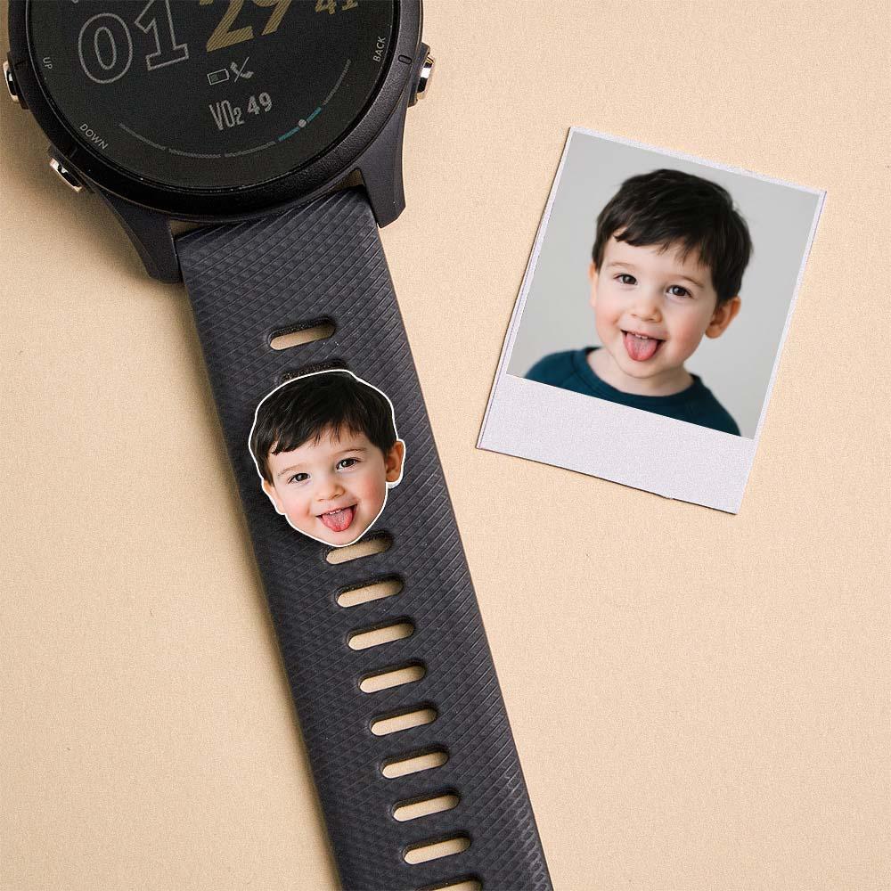 Customized Pictures Apple Watch Charm, Apple Watch Band Stud, Watch Strap Pin, Pet Lover Gifts, Personalized Memorial Gifts
