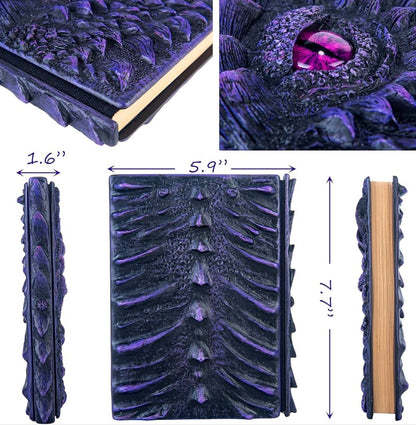 Dragon Themed Notebook Fantasy Design Writing Journal for Daily Notes & Creativity