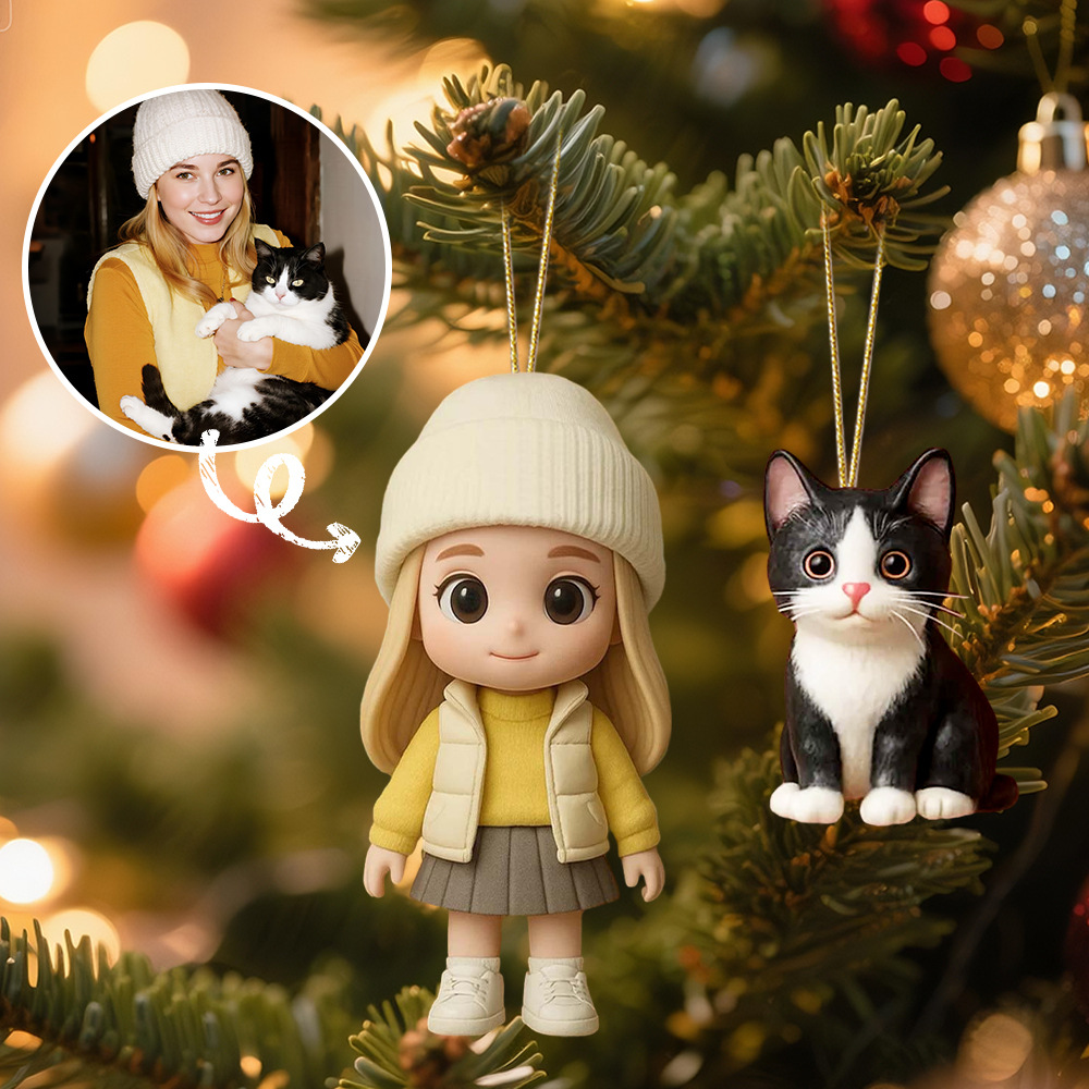 Custom Made 3D Minifigure Ornament