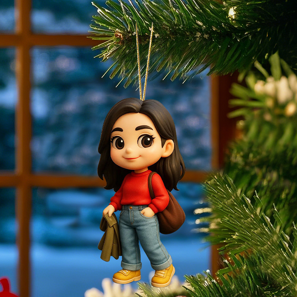 Custom Made 3D Minifigure Ornament