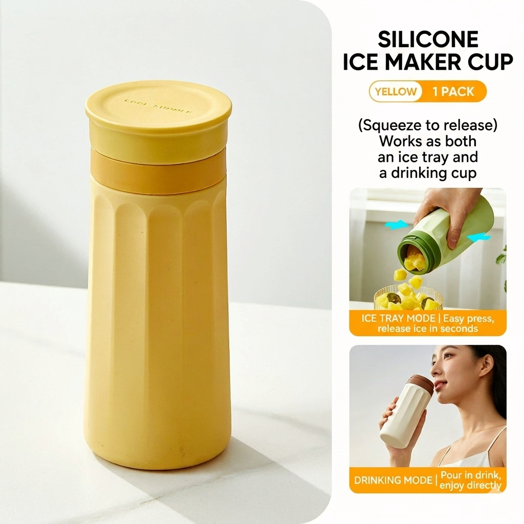 Foldable Ice Ball Drink Cup - CustWit