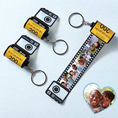 Keychain Picture Roll Keychain Valentine's Day Gifts