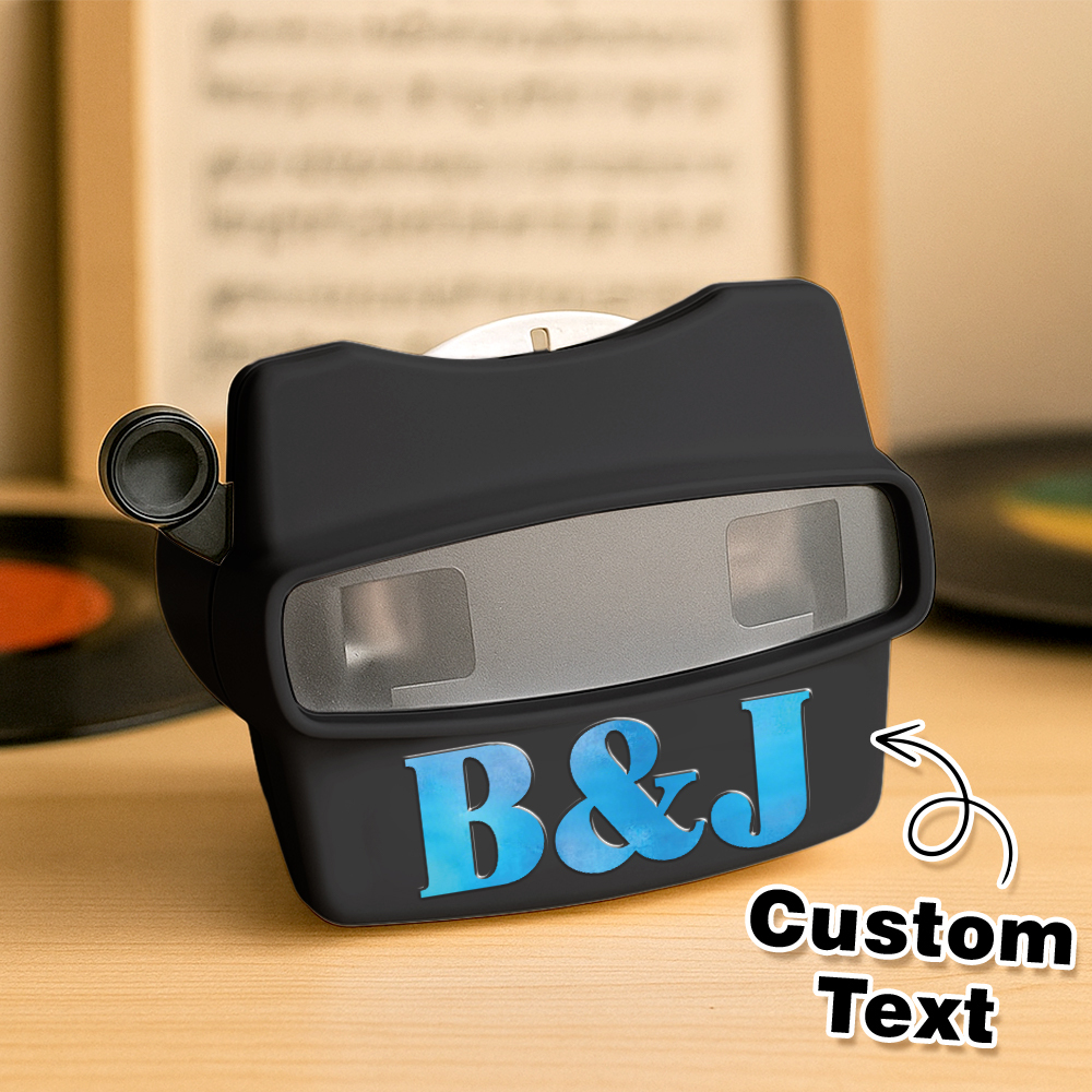 Custom 3D Viewfinder and Reel Personalized Gift with your own photos Text and Photo Viewer Multiple Films Available Gifts Idea