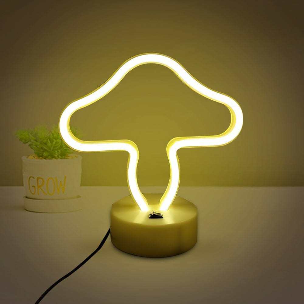 Neon Led Lights Plant Shape Neon Lights Bedroom Home Decor Gift For Kids-Christmas Tree