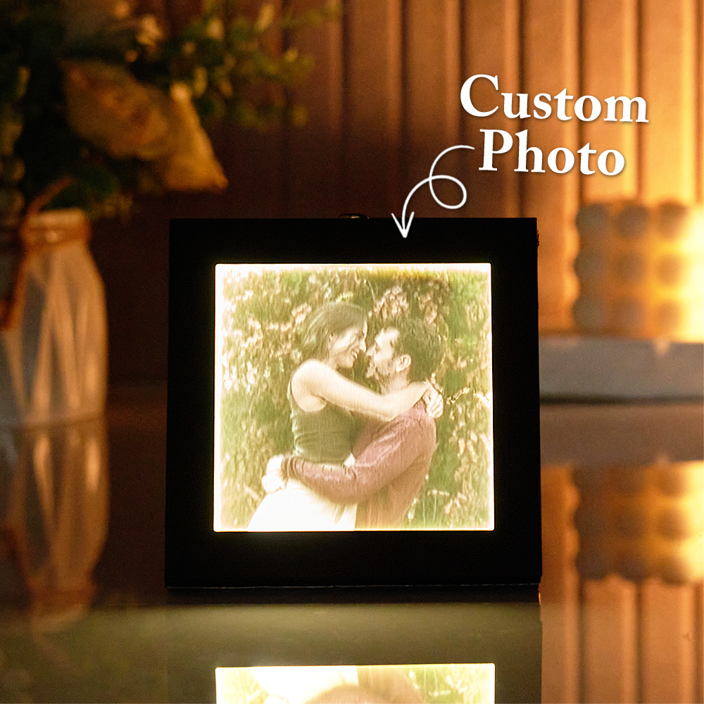 Custom Dad & Me Friendship Timeline Night Light - Personalized Gift for Dad