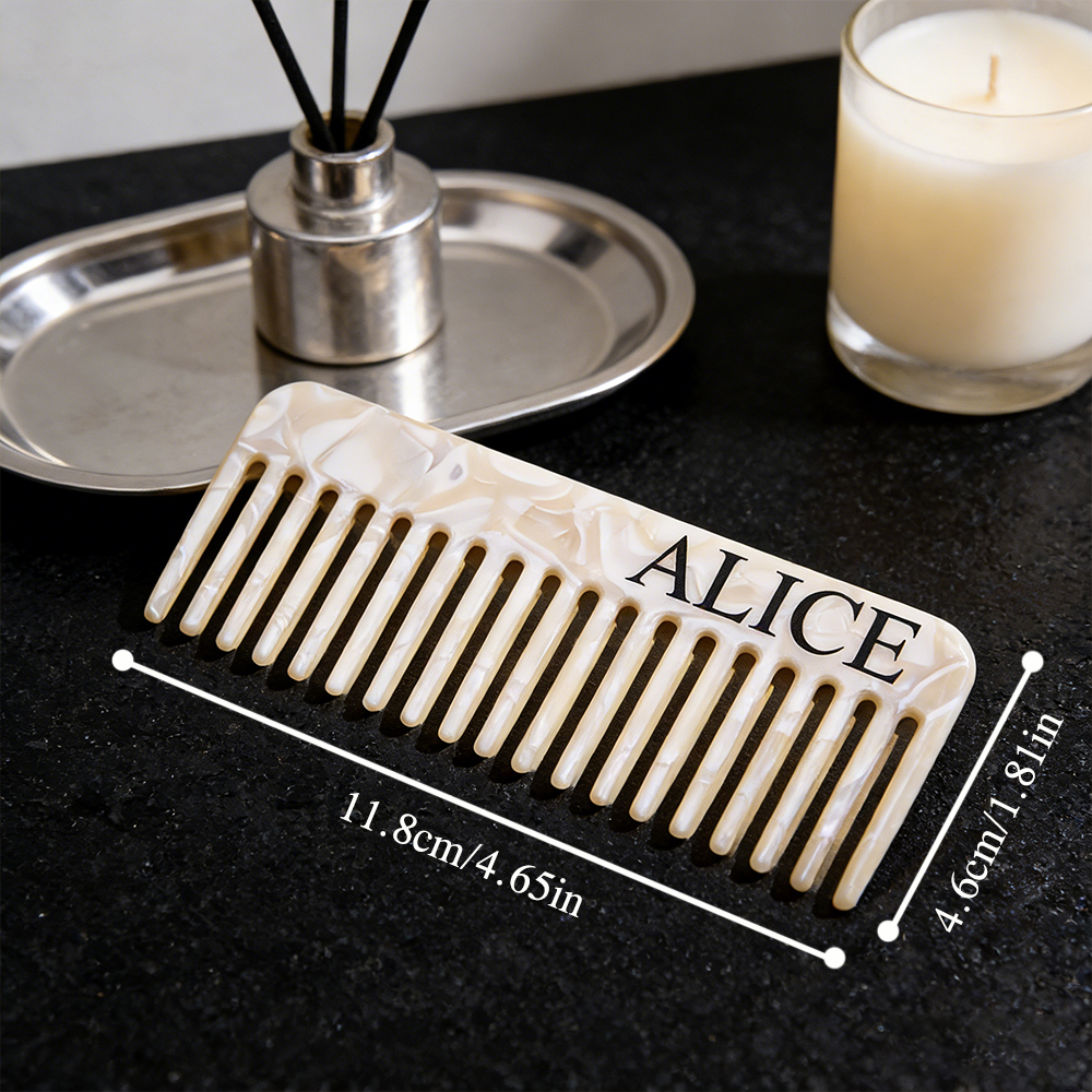 Custom Name Hair Comb, Custom Initial Hair Comb, Wedding Bridesmaid Gift, Christmas Gift