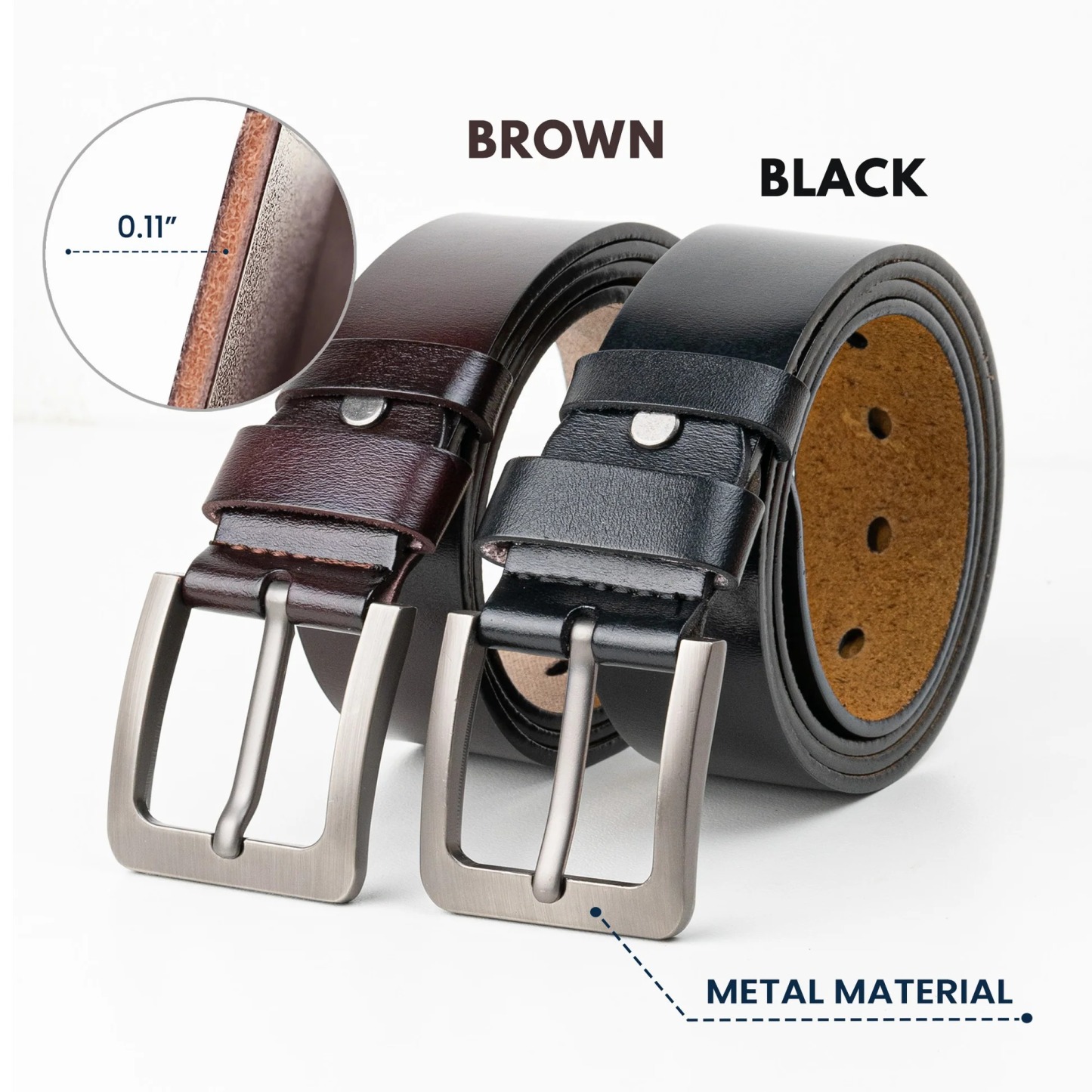 I Love Your Face Especially When It's Between My Legs - Personalized Engraved Leather Belt