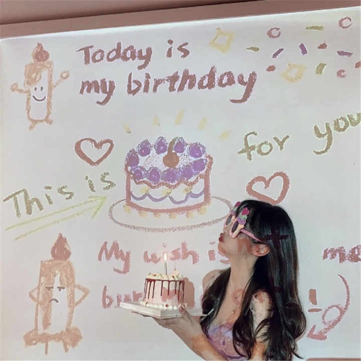 Custom Text Atmosphere Projector Film Slides Card