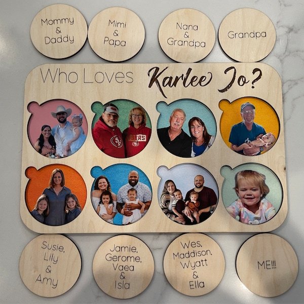 Personalized Photo Puzzle for Baby