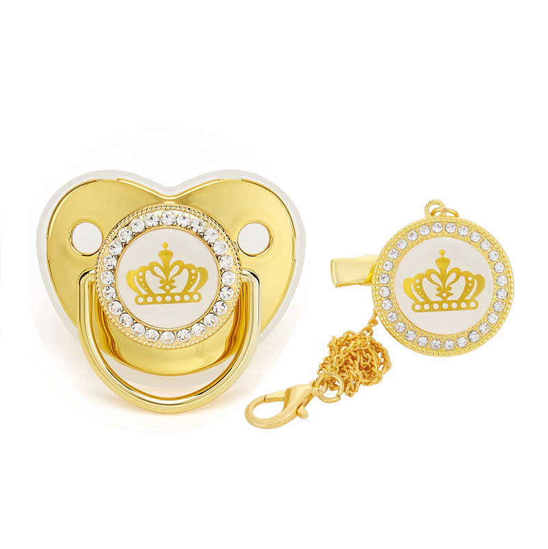 Personalized Name Exquisite Handmade Pacifier Gift for Your Little One - CustWit