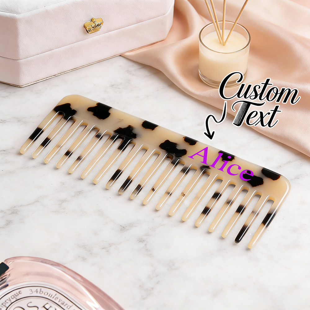 Custom Name Hair Comb, Custom Initial Hair Comb, Wedding Bridesmaid Gift, Christmas Gift