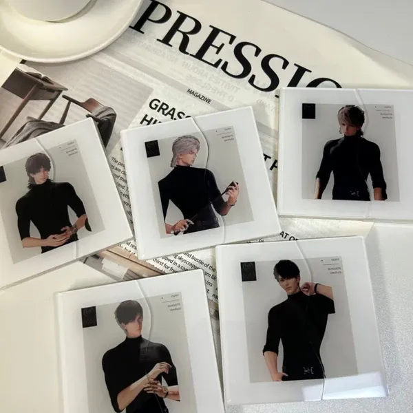 Custom Photo Pull-out Acrylic Photo Keychain Photo Bag Chain Gift For Fans