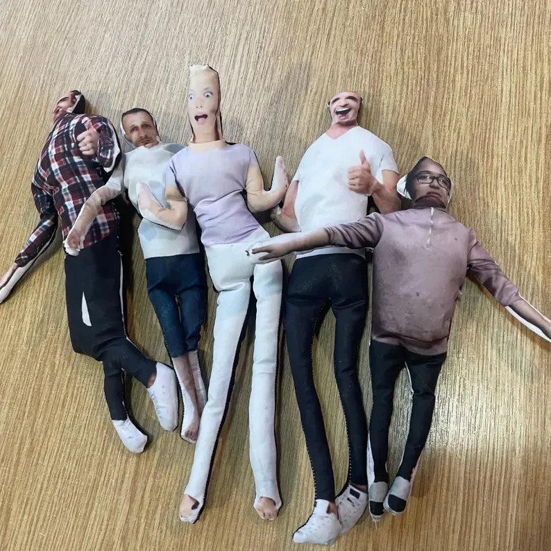 Personalized Ugly Doll Pillow – Custom Funny Plush Toy Gift, Gift for Him or Her