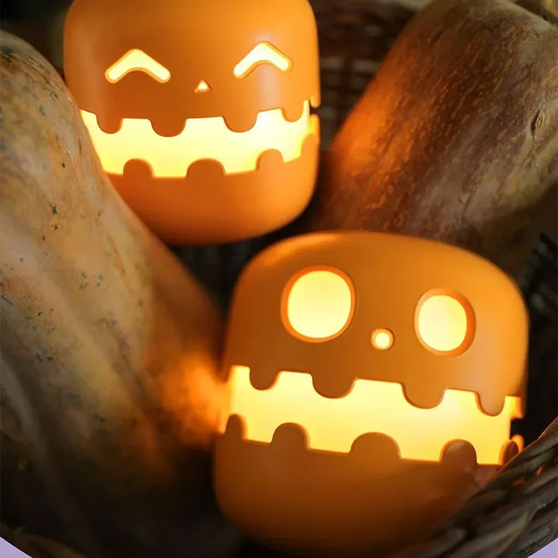Pumpkin Night Light - Fun and Creative Gift, Ambiance Lamp Halloween Decoration Pumpkin Lantern for Halloween