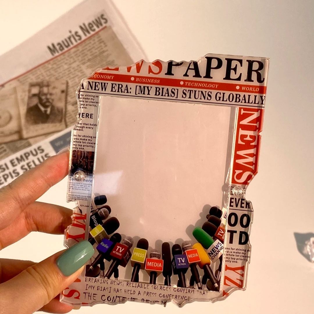 Personalized Mother’s Day Newspaper Style Acrylic Plaque with Custom Photo – My Mom Is My Hero Memorial Keepsake Gift for Mom