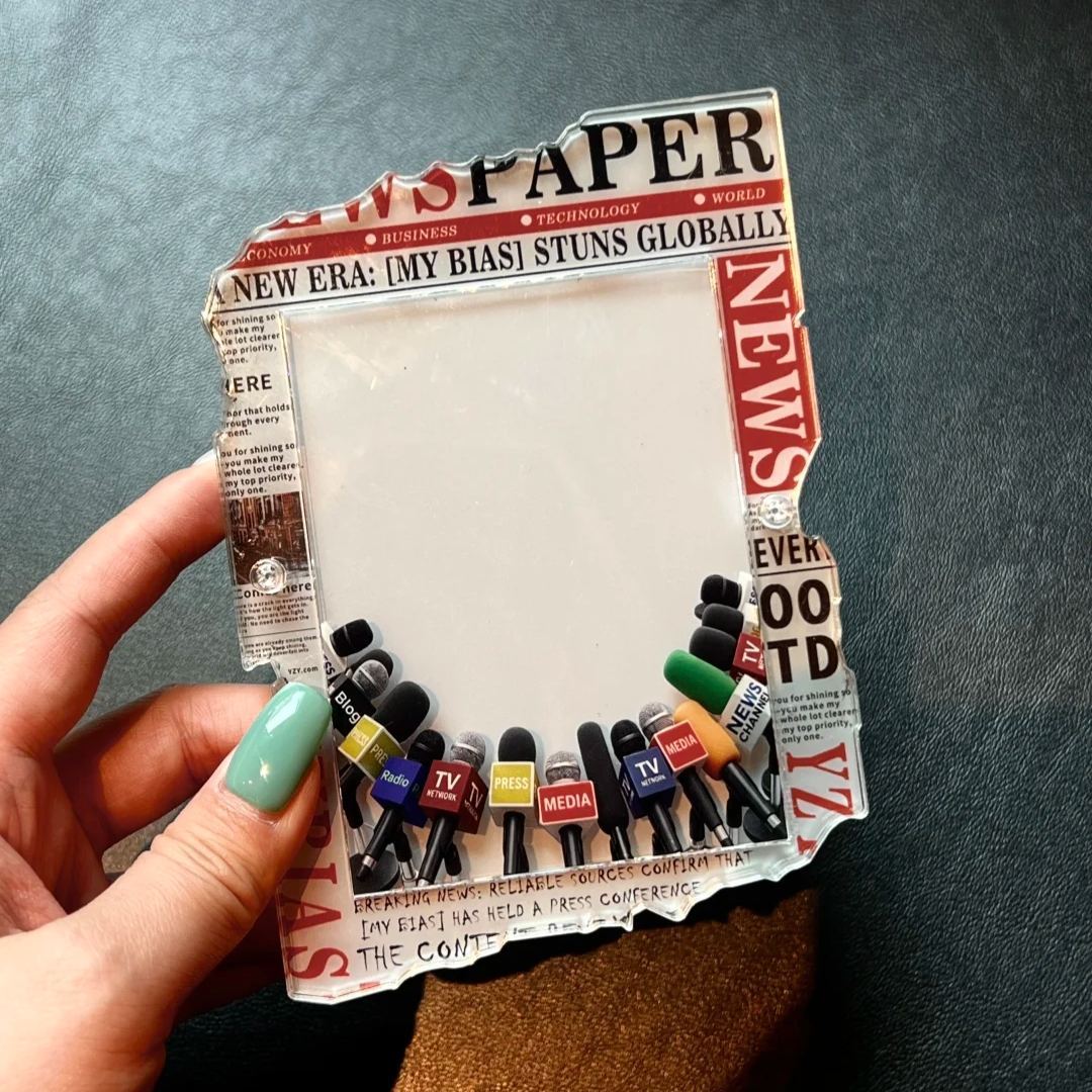 Personalized Mother’s Day Newspaper Style Acrylic Plaque with Custom Photo – My Mom Is My Hero Memorial Keepsake Gift for Mom