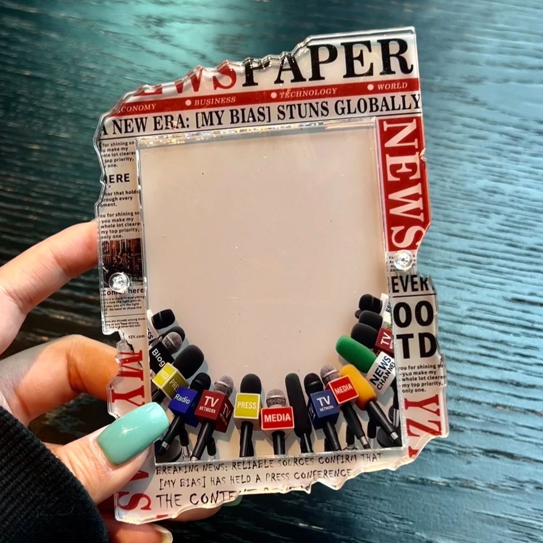 Personalized Mother’s Day Newspaper Style Acrylic Plaque with Custom Photo – My Mom Is My Hero Memorial Keepsake Gift for Mom