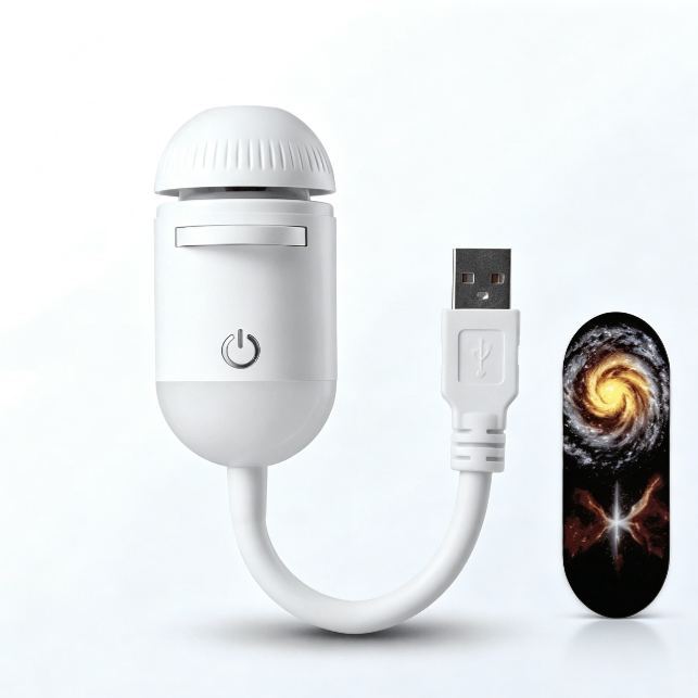 Dreamy Star Projector Night Light, USB Galaxy Ambient Lamp. Romantic Decor For Adults, Bring Security To Kids & Inspire Space Curiosity