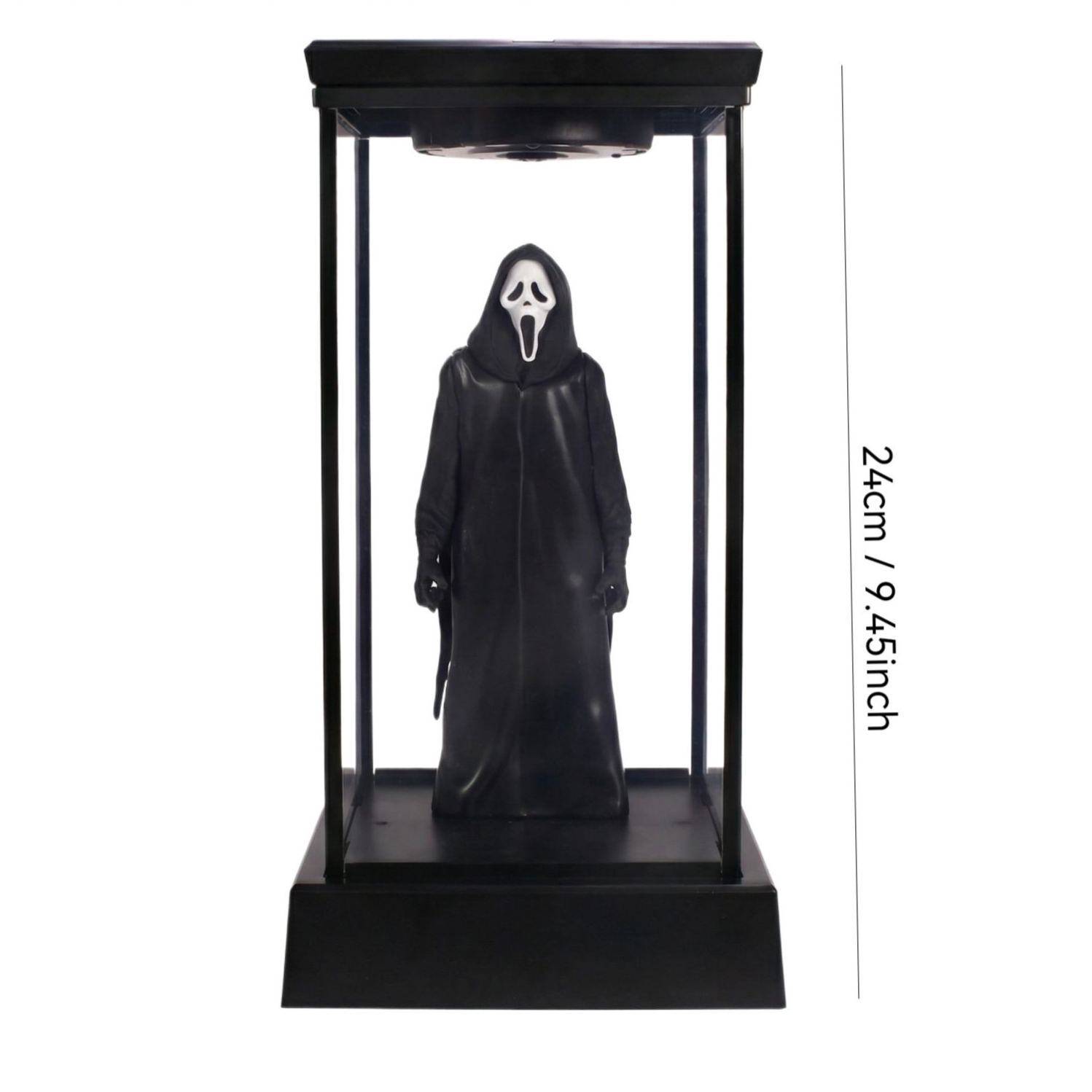 Peeking Ghostface Popcorn Bucket - Spooky Halloween Party Decor & Snack Holder