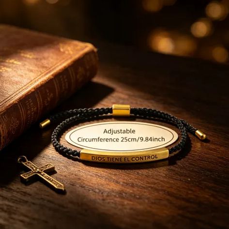 "God Is in Control" Bracelet – A Meaningful Christian Gift for Someone You Love