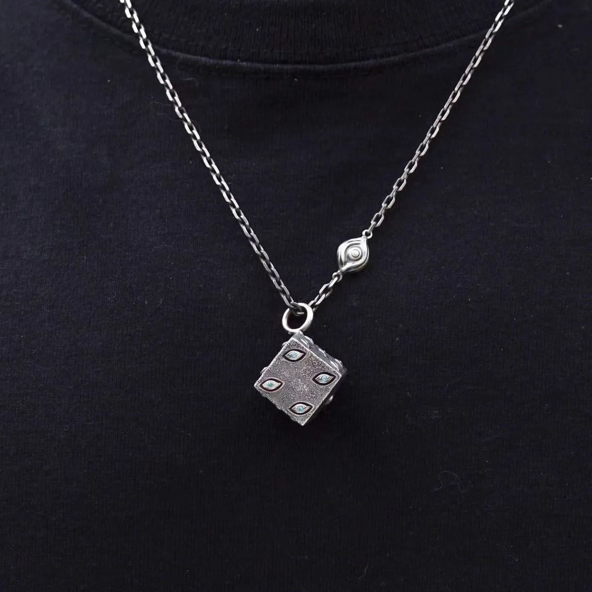 Prison Realm Pendant Necklace Anime Cube Charm Gift