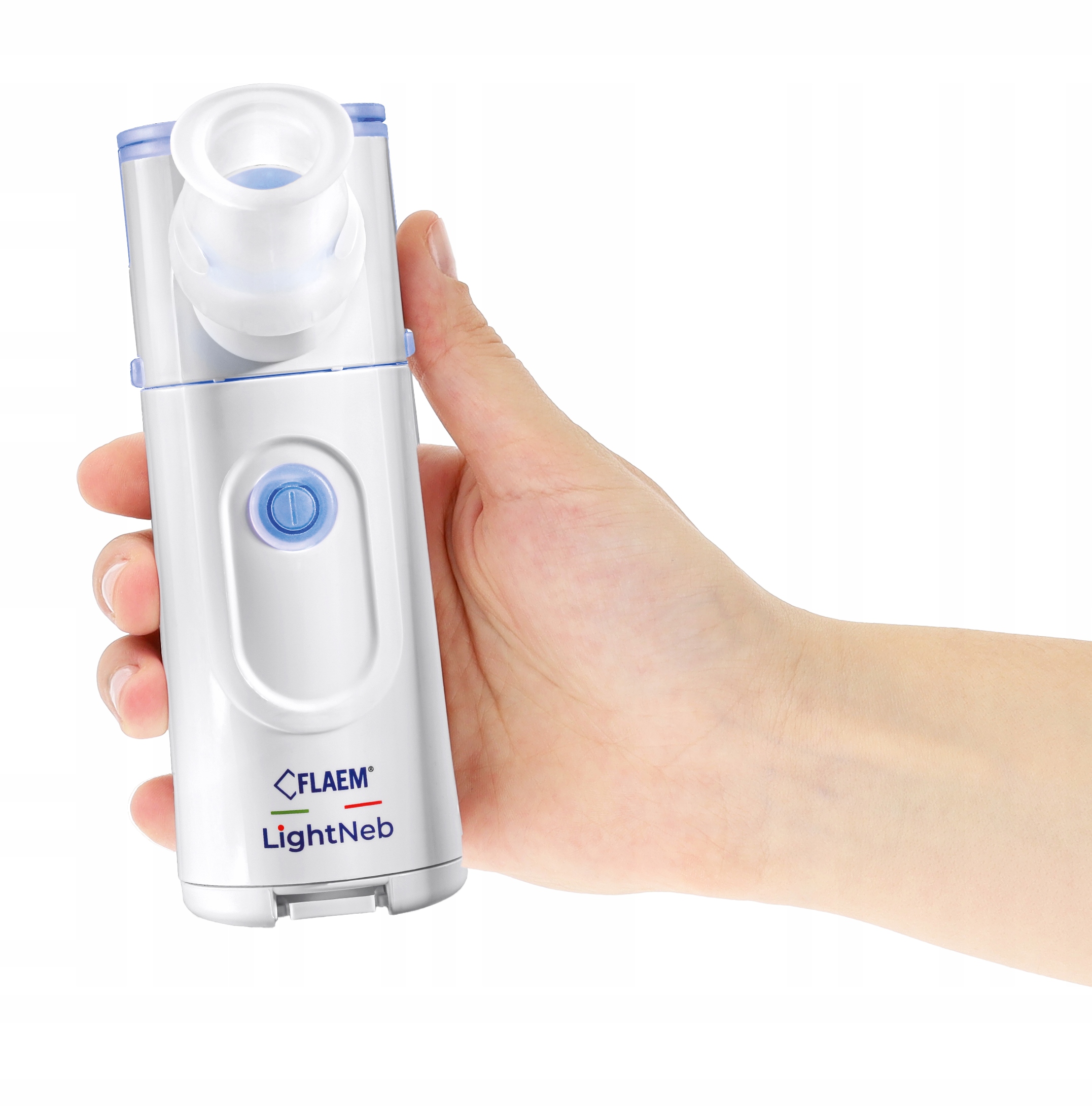 FLEA LIGHTNEB MEMBR&Aacute;NOV&Yacute; INHAL&Aacute;TOR PROTI BLECH&Aacute;M PŘENOSN&Yacute; NOČN&Iacute; REŽIM TICH&Yacute; Průměrn&aacute; velikost č&aacute;stic MMAD 3,7 &micro;m