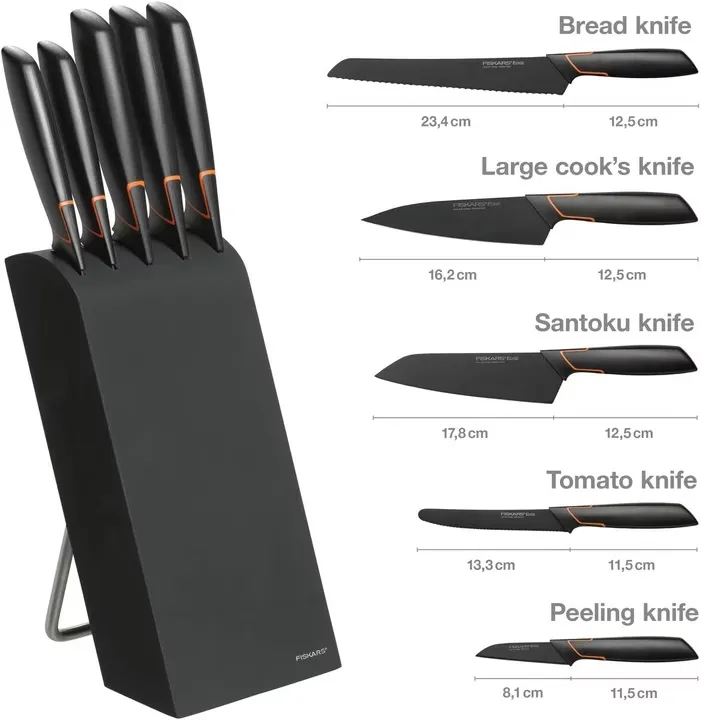 FISKARS EDGE ZESTAW NOŻY